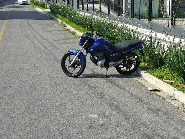 Honda Fan 160 azul - Foto 2