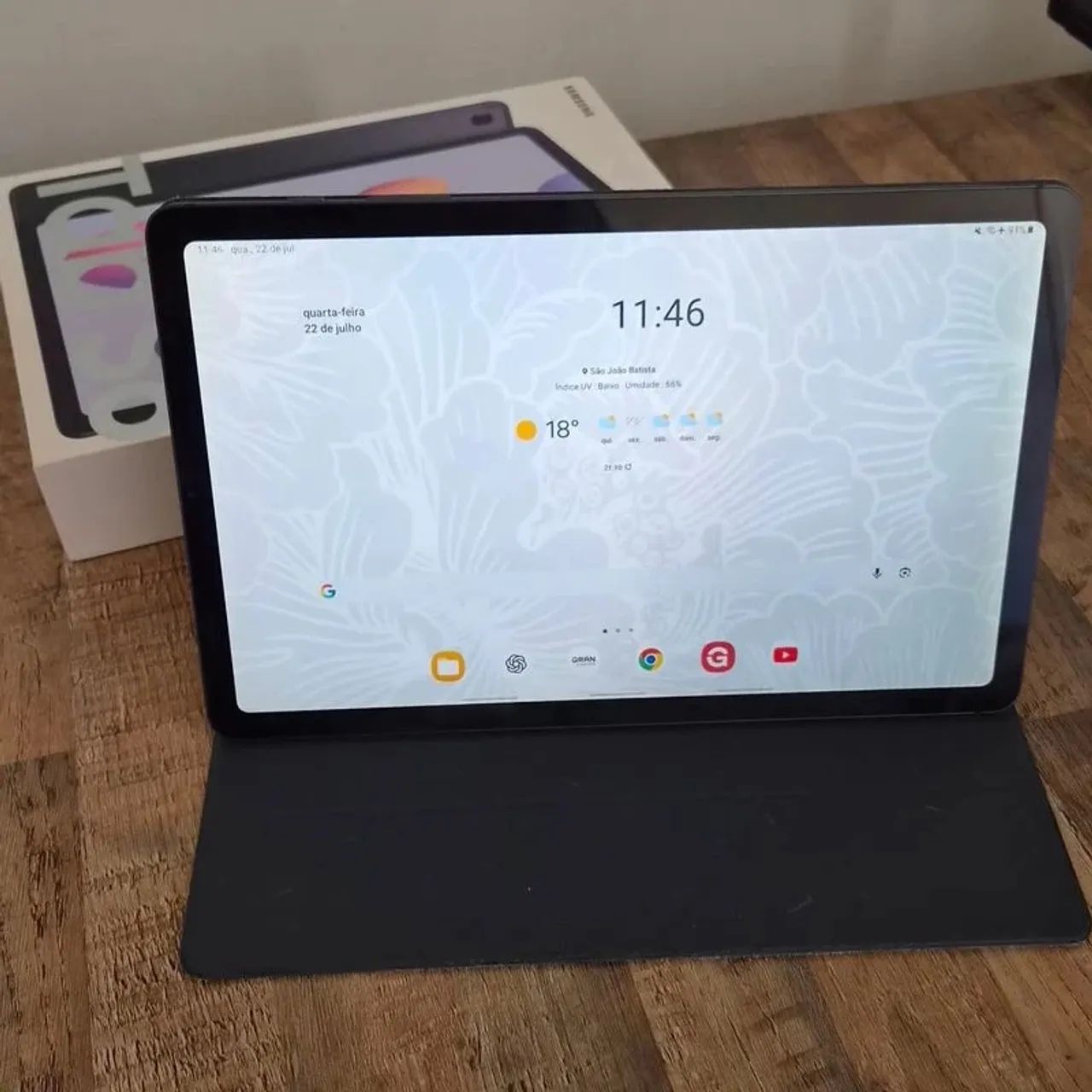 tablet samsung galaxy tab s6 lite com chip ligação  - Foto 2