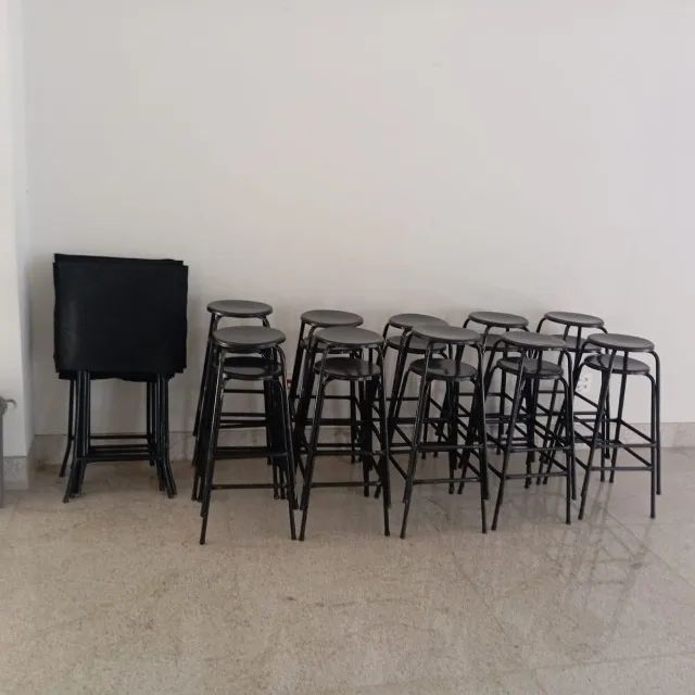 Mesa bistrô metal com 4 banquetas - Aluguel - Foto 3