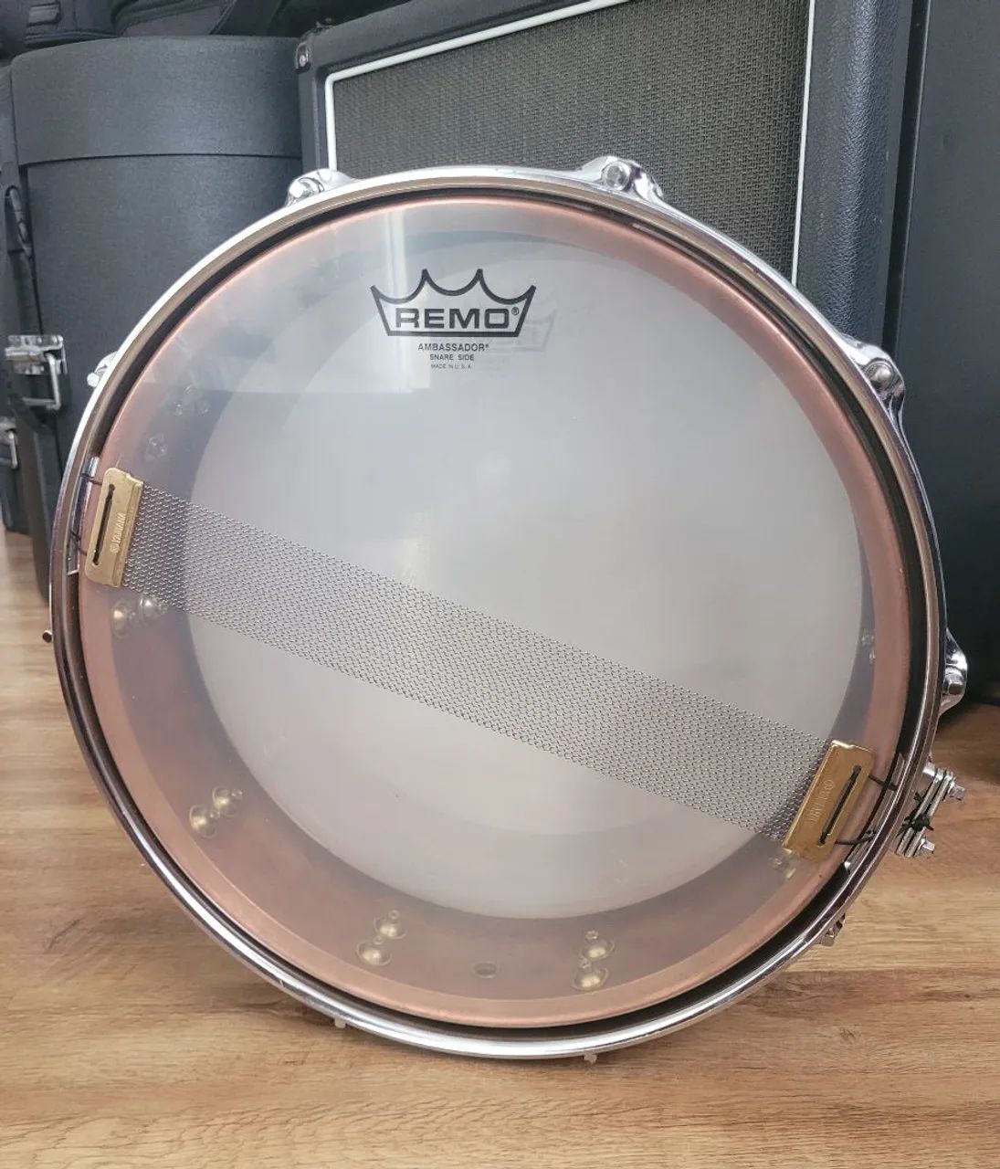 Caixa Yamaha Copper SD6301 14x3.5  - Foto 4