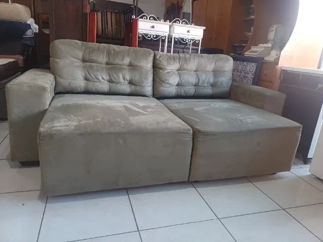 Sofá 3 lugares retrátil - Foto 4
