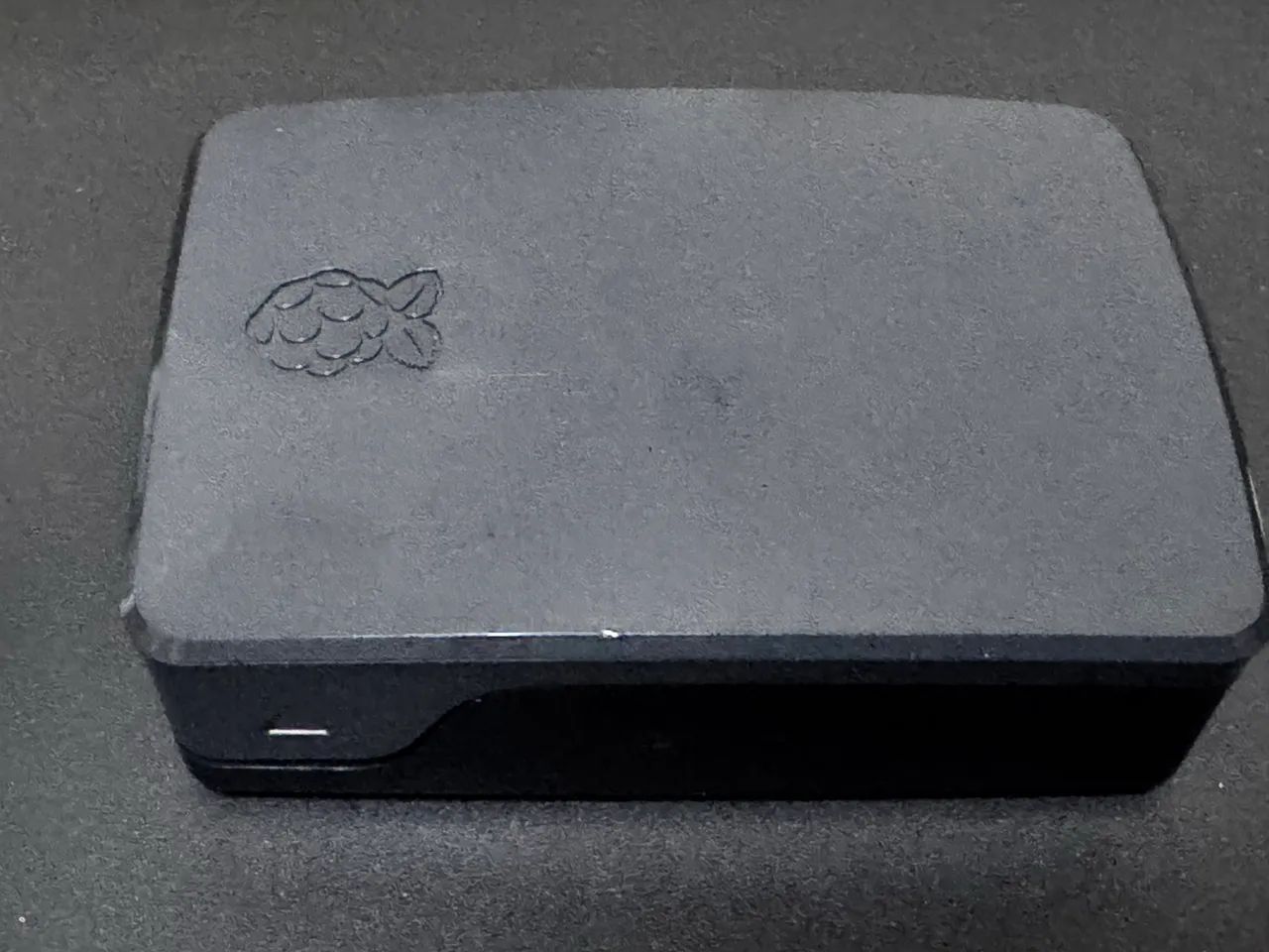 Case Raspberry Pi 4 Plástico ABS Preto Cinza Acesso Portas - Foto 3