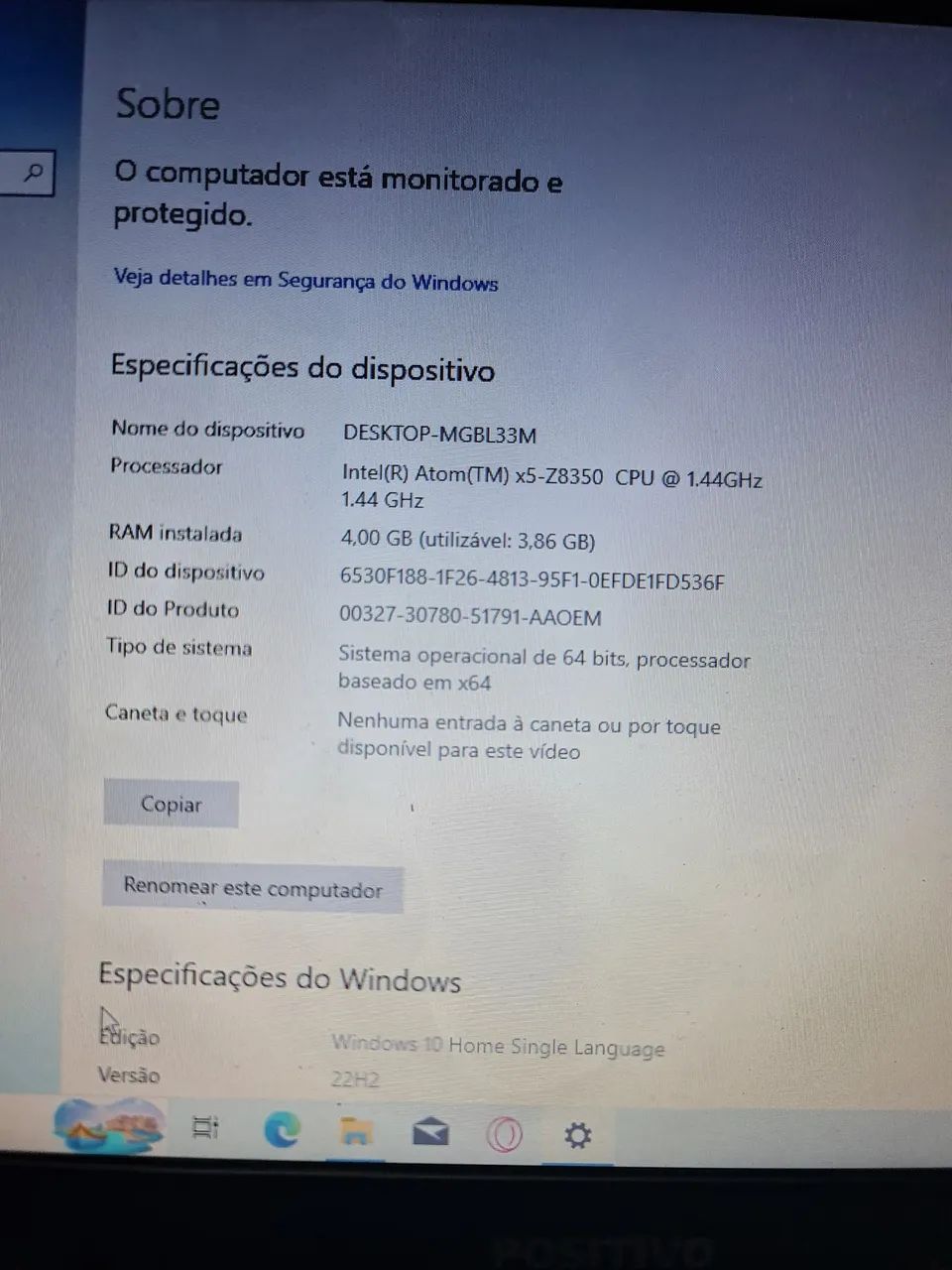 Notebook positivo - Foto 4
