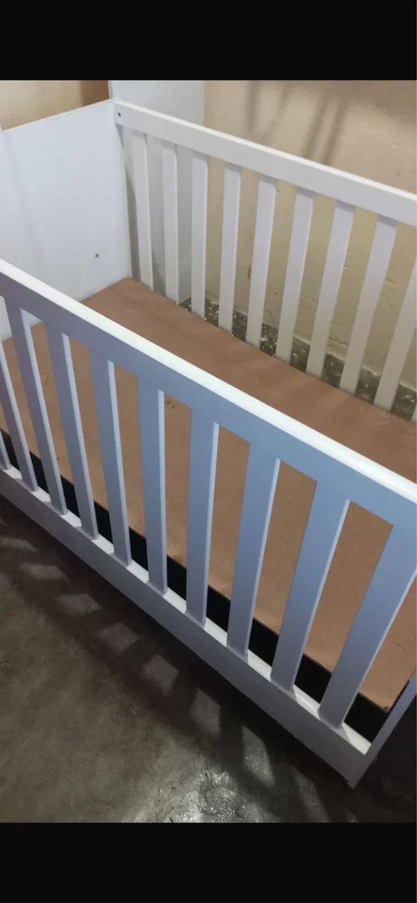 Berço usado com colchão 