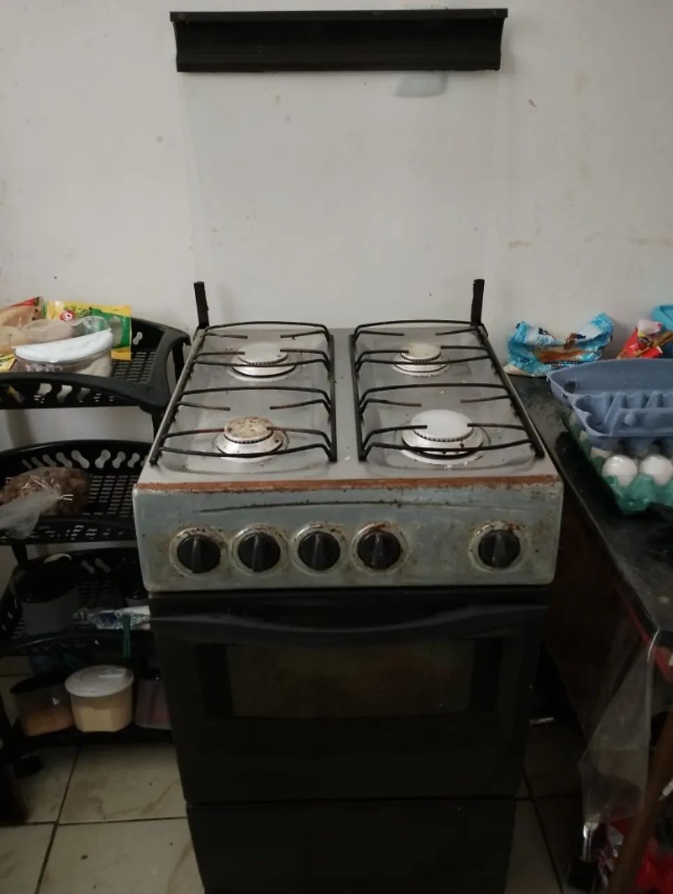 Fogão perfeitamente funcional