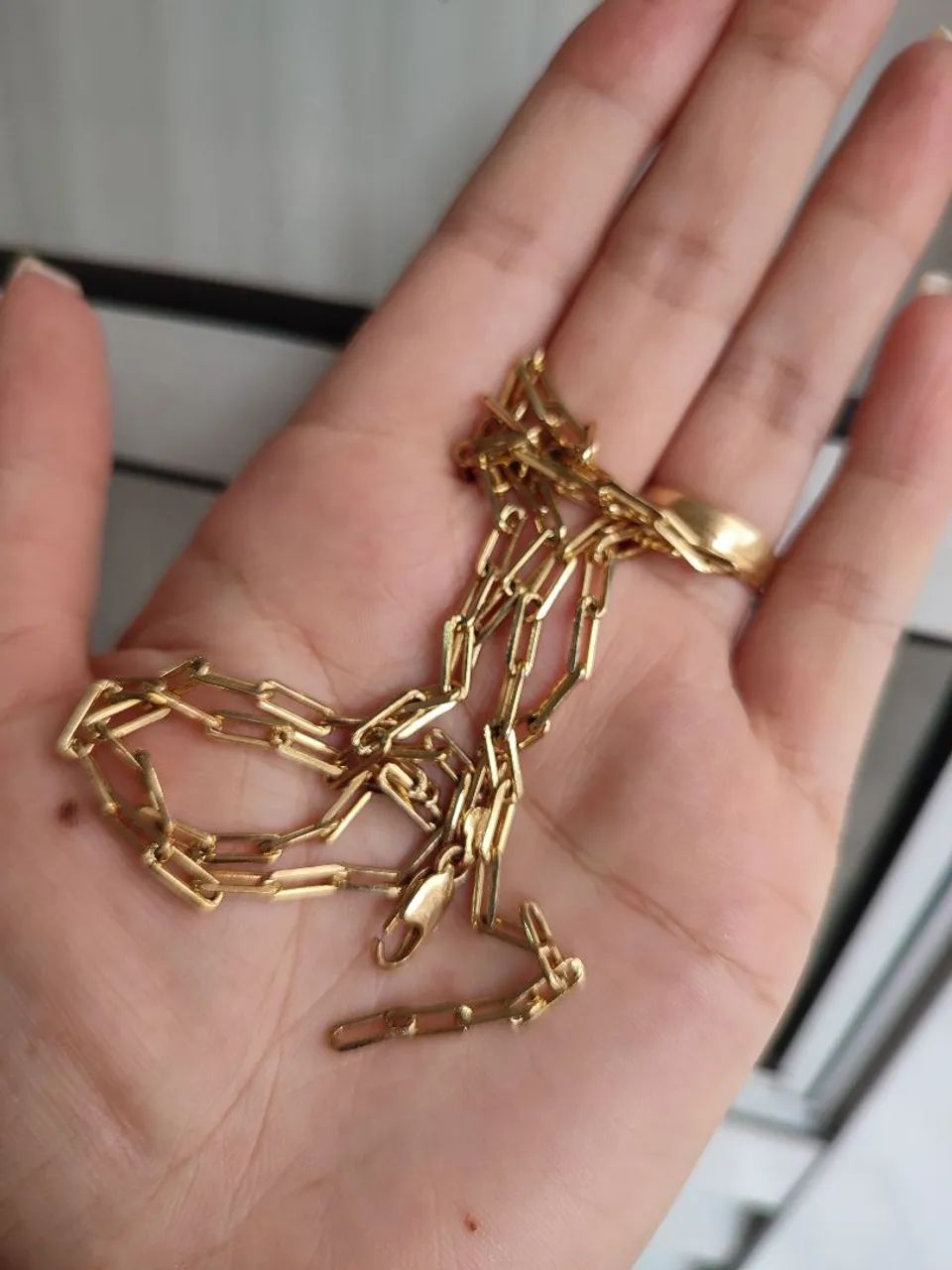 Corrente banhada a ouro  - Foto 4