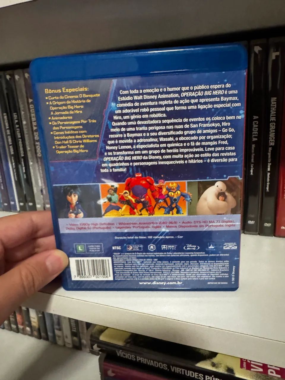 Blu-ray Operação Big Hero - Disney - Foto 3