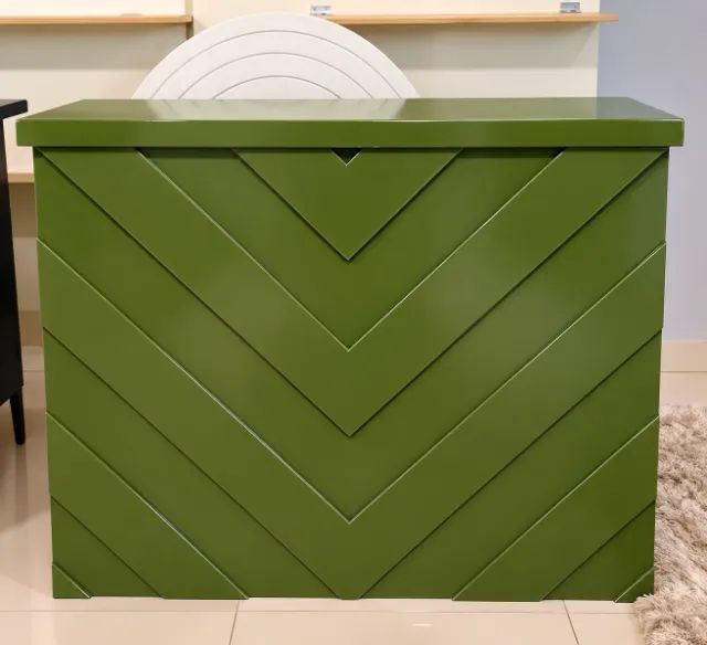 Balcão Decorativo Verde para Festas e Eventos