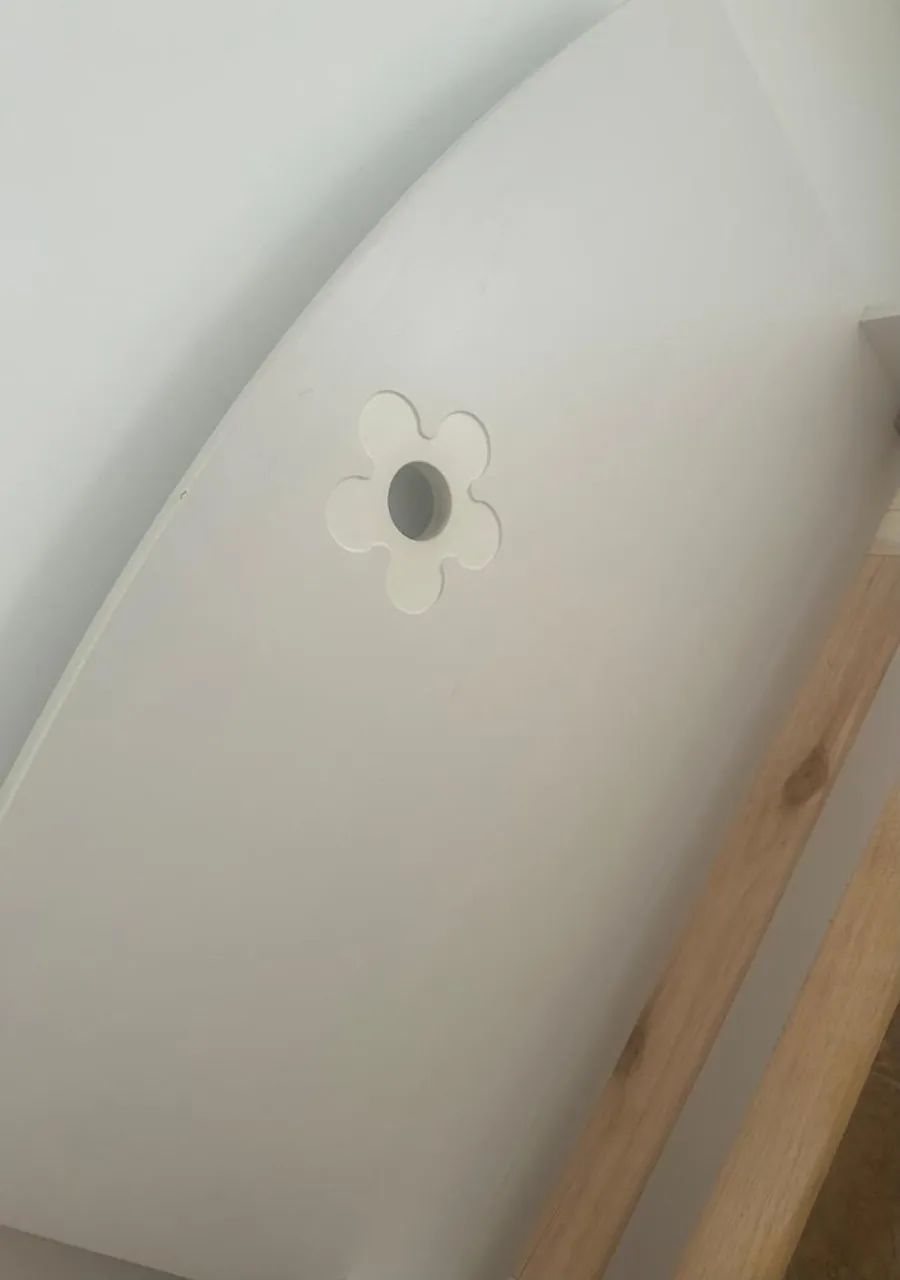 Cama de Solteiro Tok&Stok Patchflower Branca - Excelente Estado - Foto 2