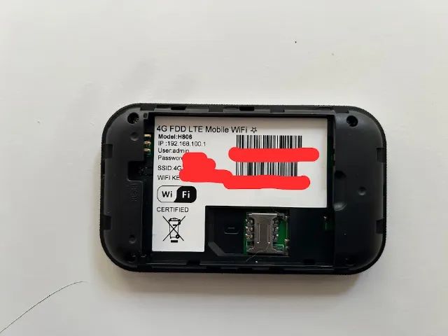 Modem Wi-Fi 4G Portátil com Chip ? Roteador Móvel H806 - Foto 3