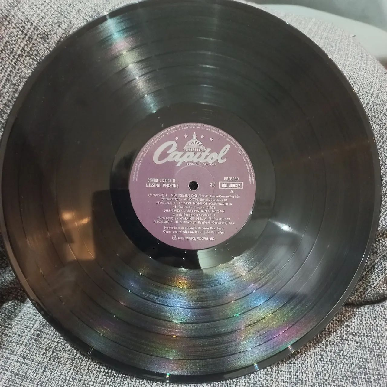 Lp Missing Persons  - spring sessions m + encarte  - Foto 5
