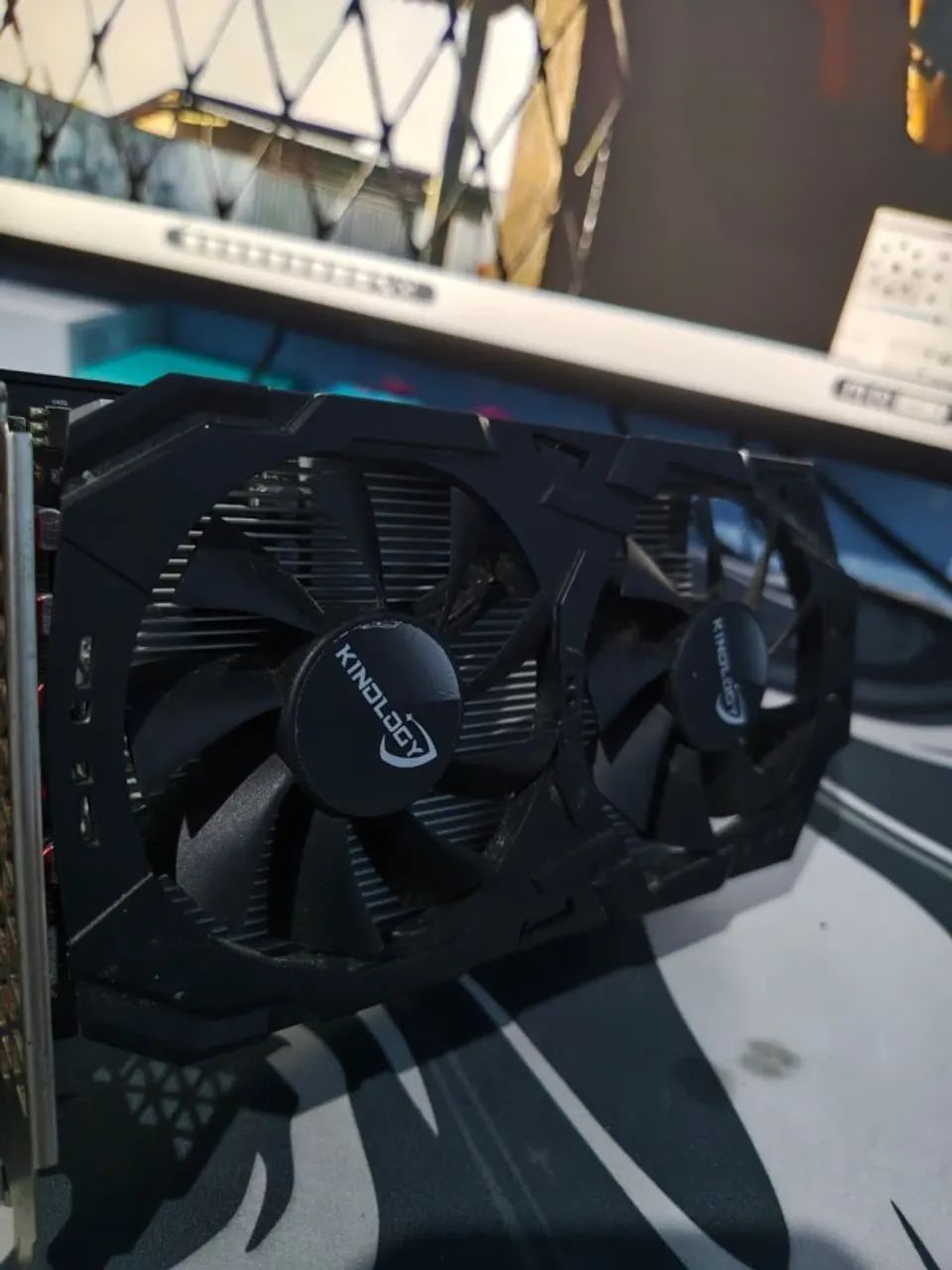 rx 580 retirada peças pcb nova top - Foto 4