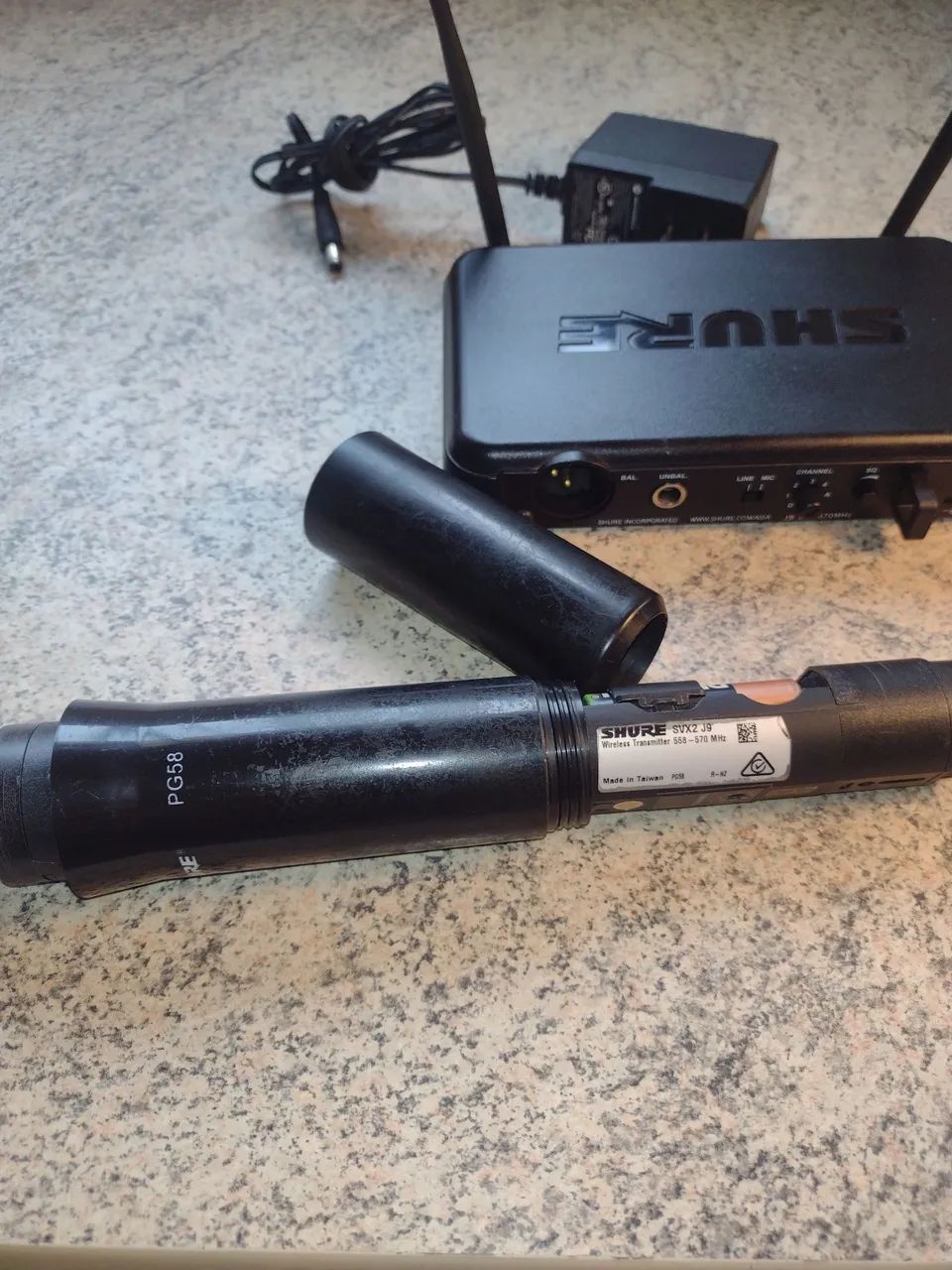 Microfone sem fio shure SVX4  - Foto 3