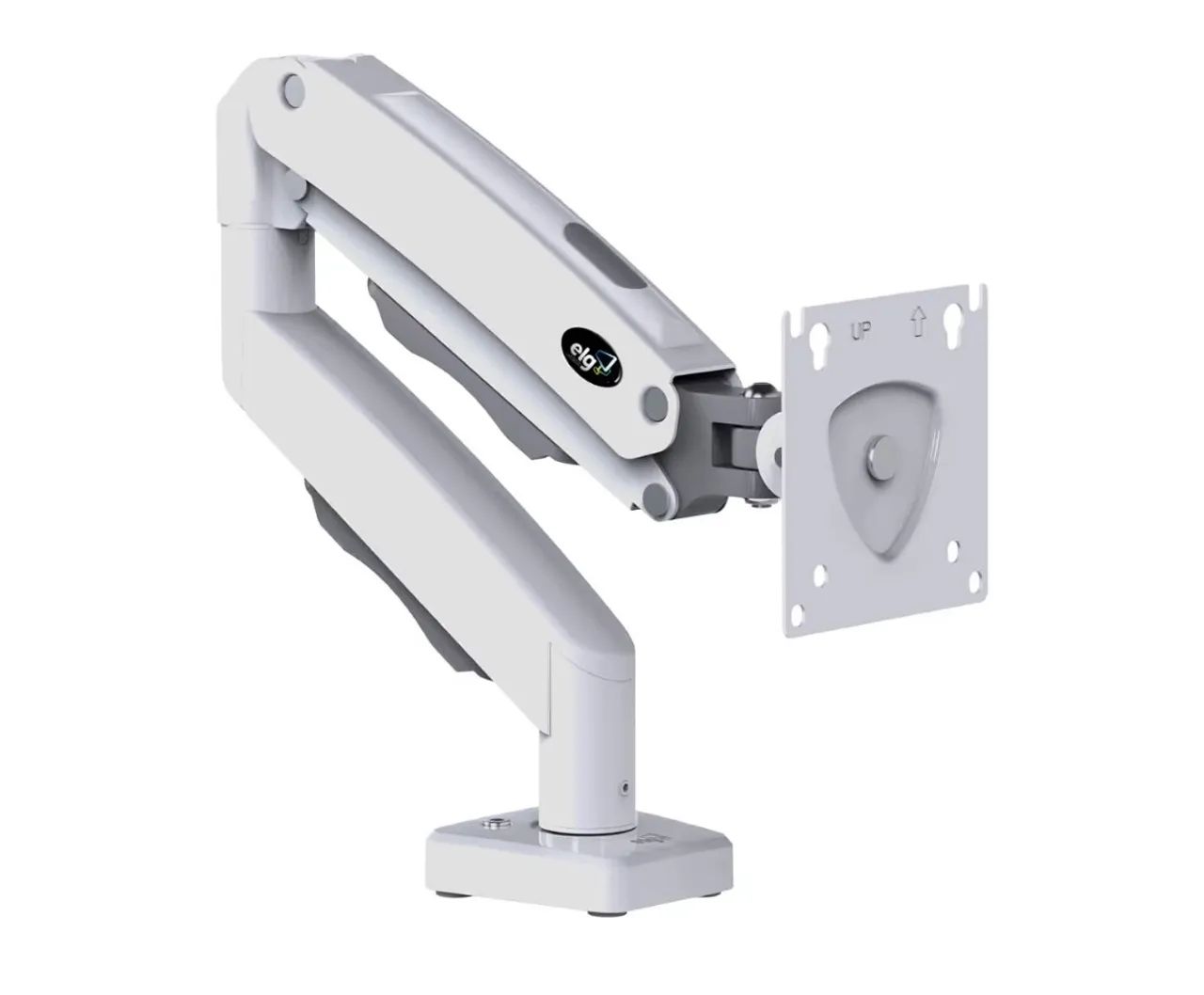 Suporte Articulado de Mesa com Pistão a Gás para Monitores de 17' a 35' Branco - F80W ELG