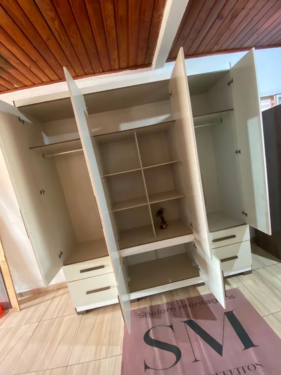 Guarda-roupa de casal usado  - Foto 4