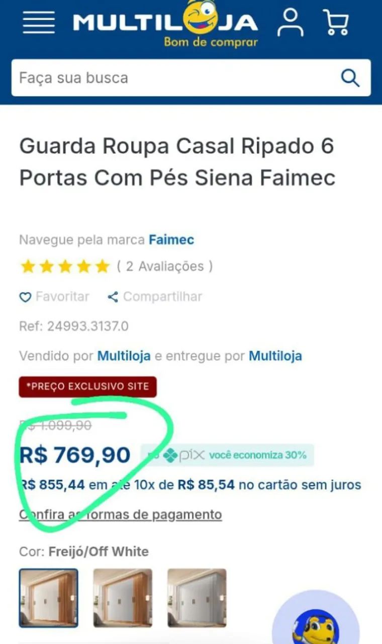 Guarda roupa  - Foto 3
