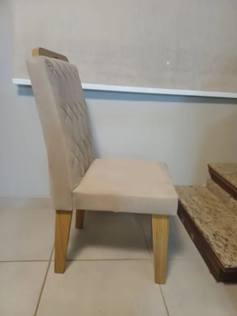 Cadeira estofada  - Foto 3