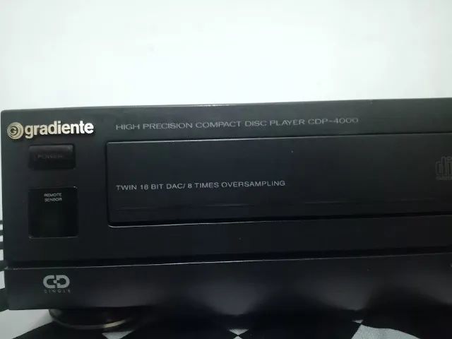 cd player gradiente cdp 4000 (restaurado) - Foto 3