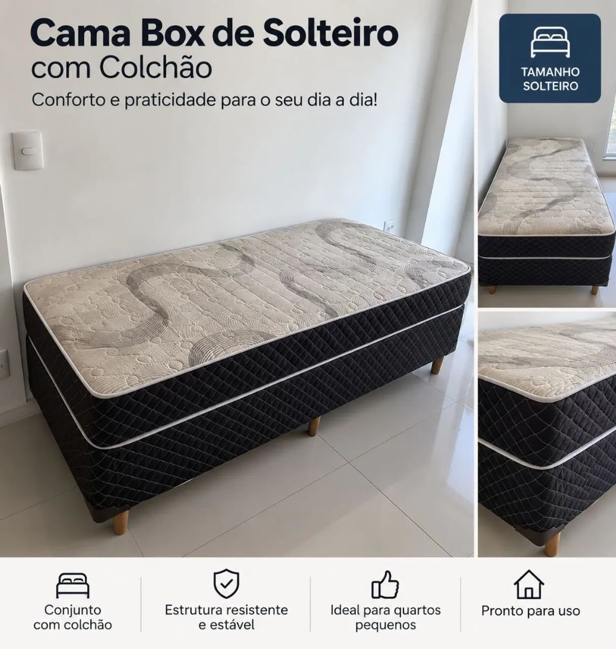 Cama de solteiro