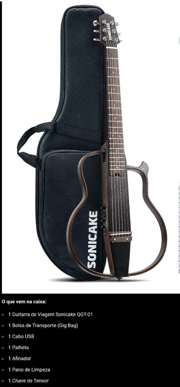 Violão Sonicake Silent