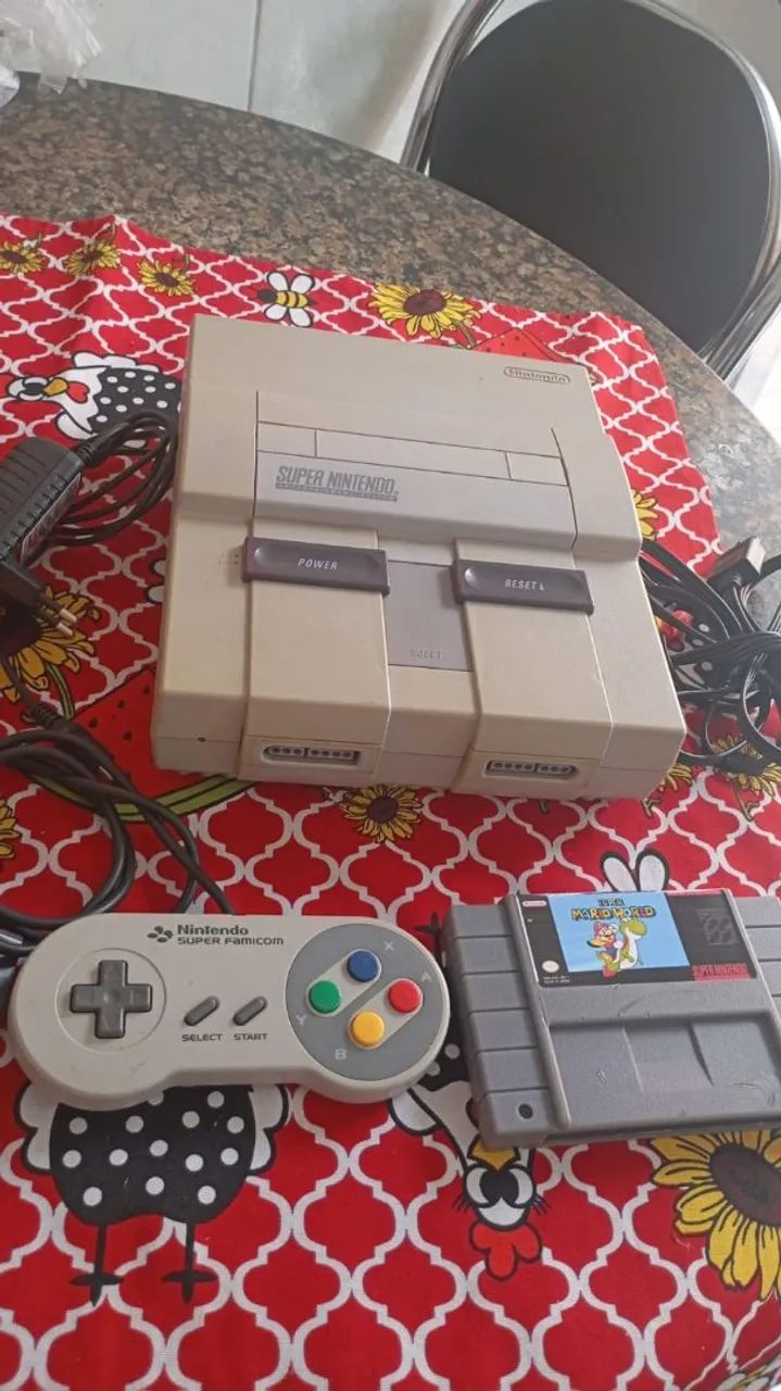 Super Nintendo fat completo funcionando  - Foto 3