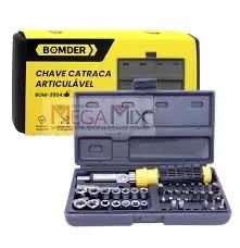 Chave Catraca Articulável Kit Ferramentas Manuais