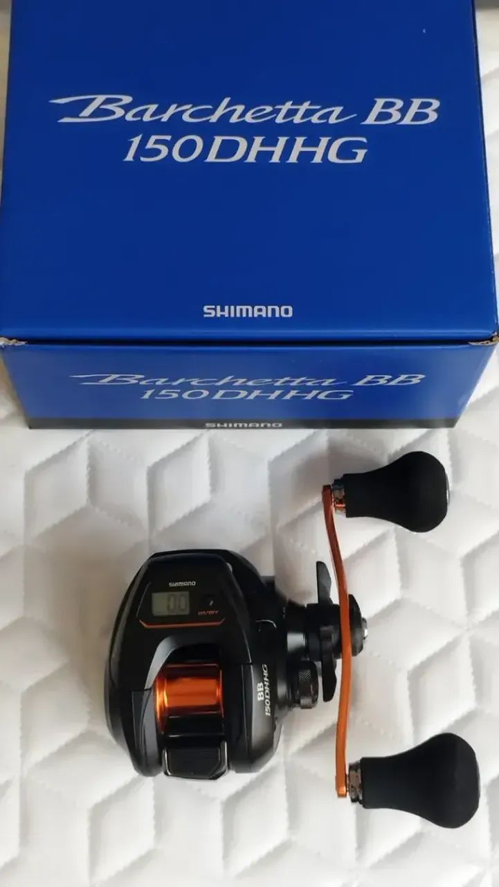 Carretilha Shimano 21 Barchetta Bb 150dh-hg / NOVA - Esportes