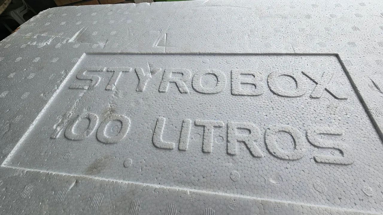Caixa de isopor 100 litros  - Foto 3
