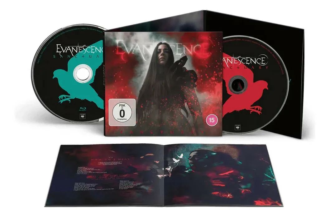 CD Bluray Evanescence Sanctuary Deluxe (Importado Europa)<br>