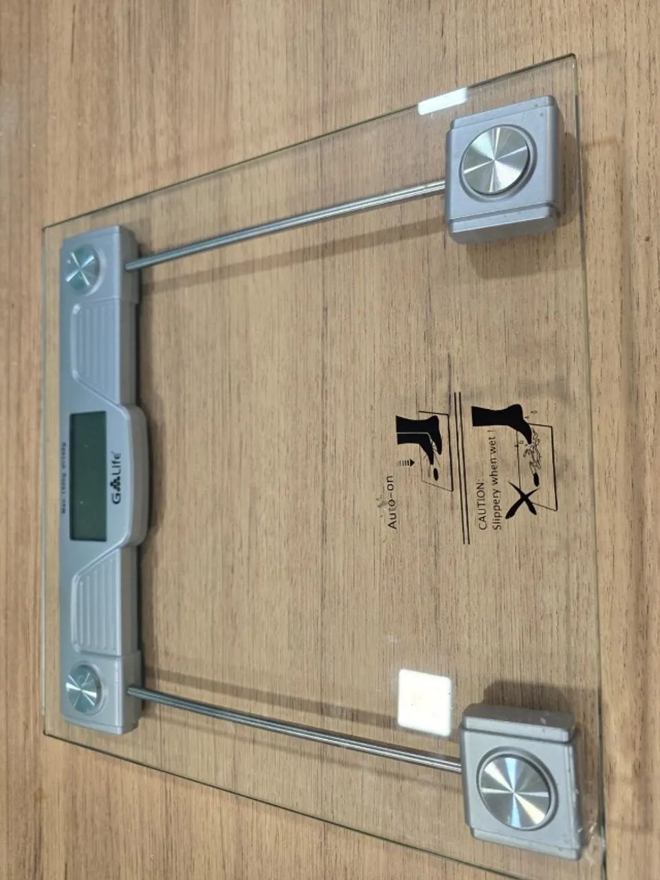 BALANÇA DIGITAL DE VIDRO - ATÉ 150KG