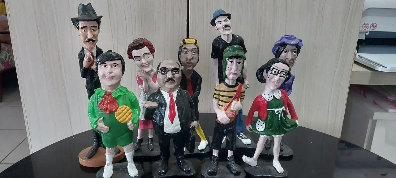 Bonecos Resina Turma do Chaves - Foto 5