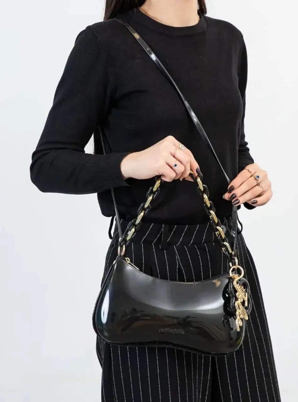 Bolsa Petite Jolie Preta NOVA - Foto 5