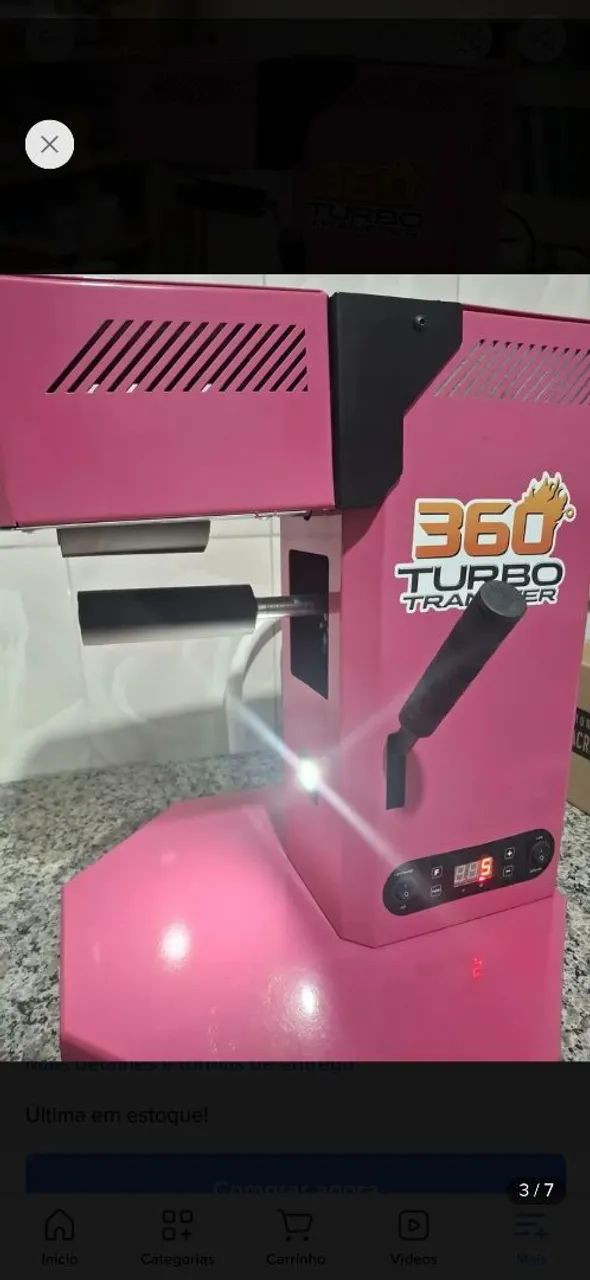 Transfer Giro Turbo 360° Painel Digital Completa - Foto 4