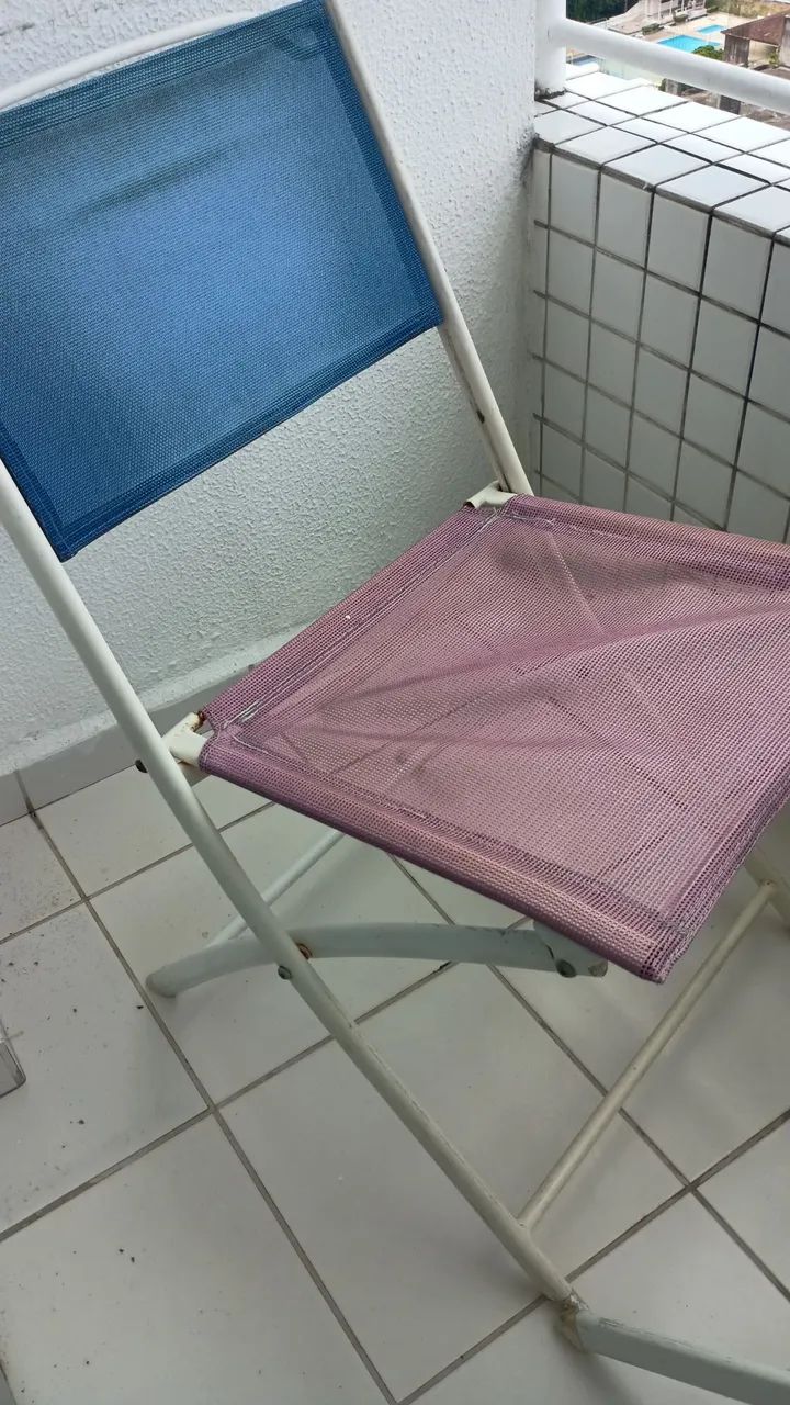 Jogo de Mesa e 2 Cadeiras para Varanda - Foto 3