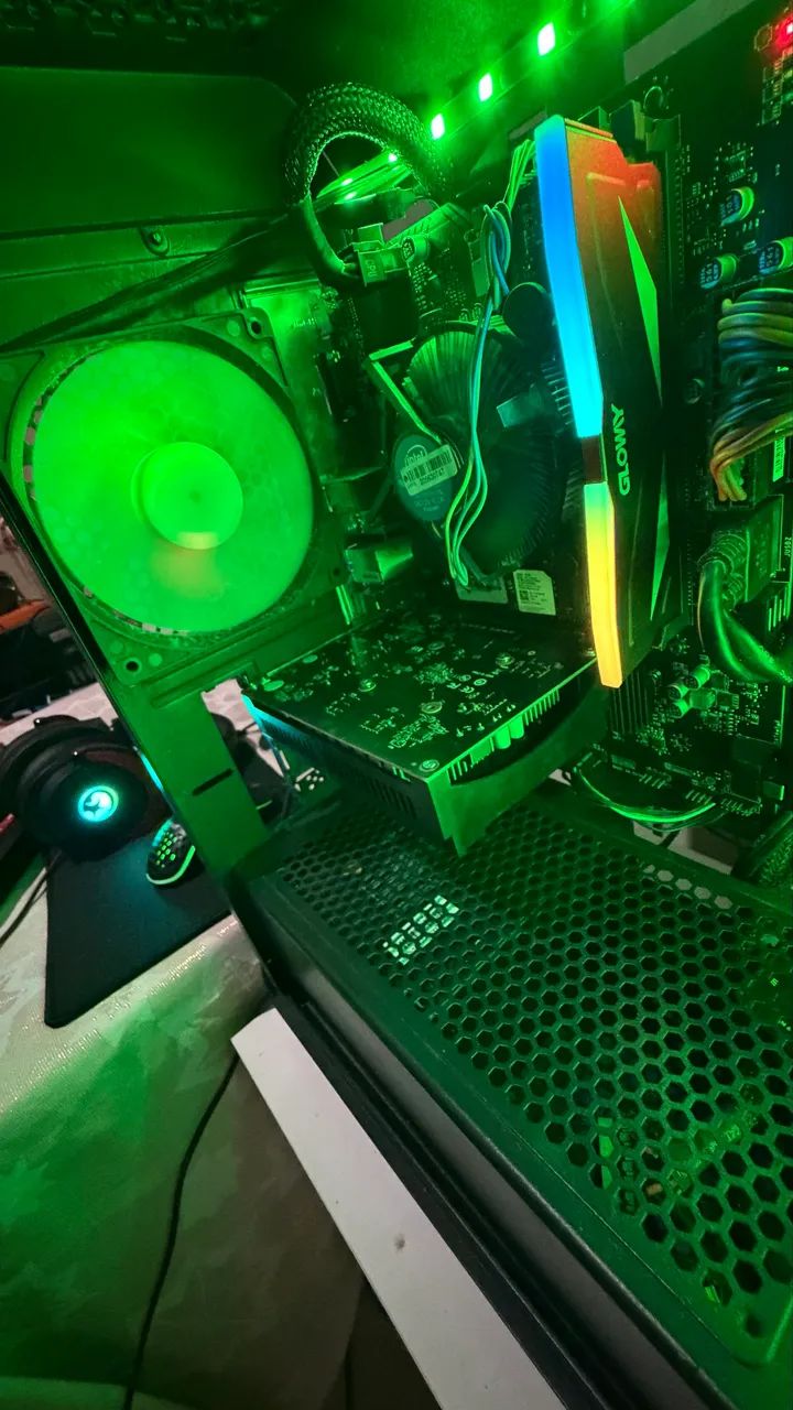 Placa de vídeo rx550 ou troco em 580 com volta mnh!!  - Foto 4