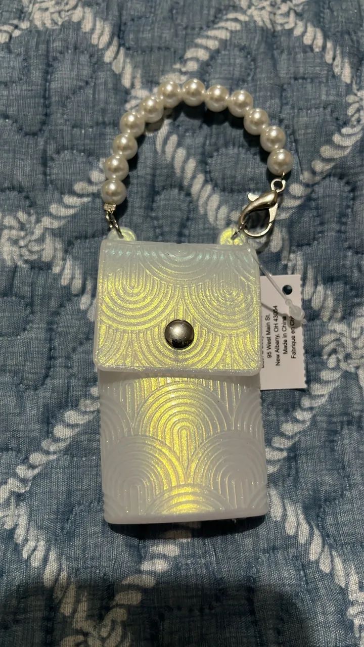 Porta PocketBack Branco Perolado da BBW