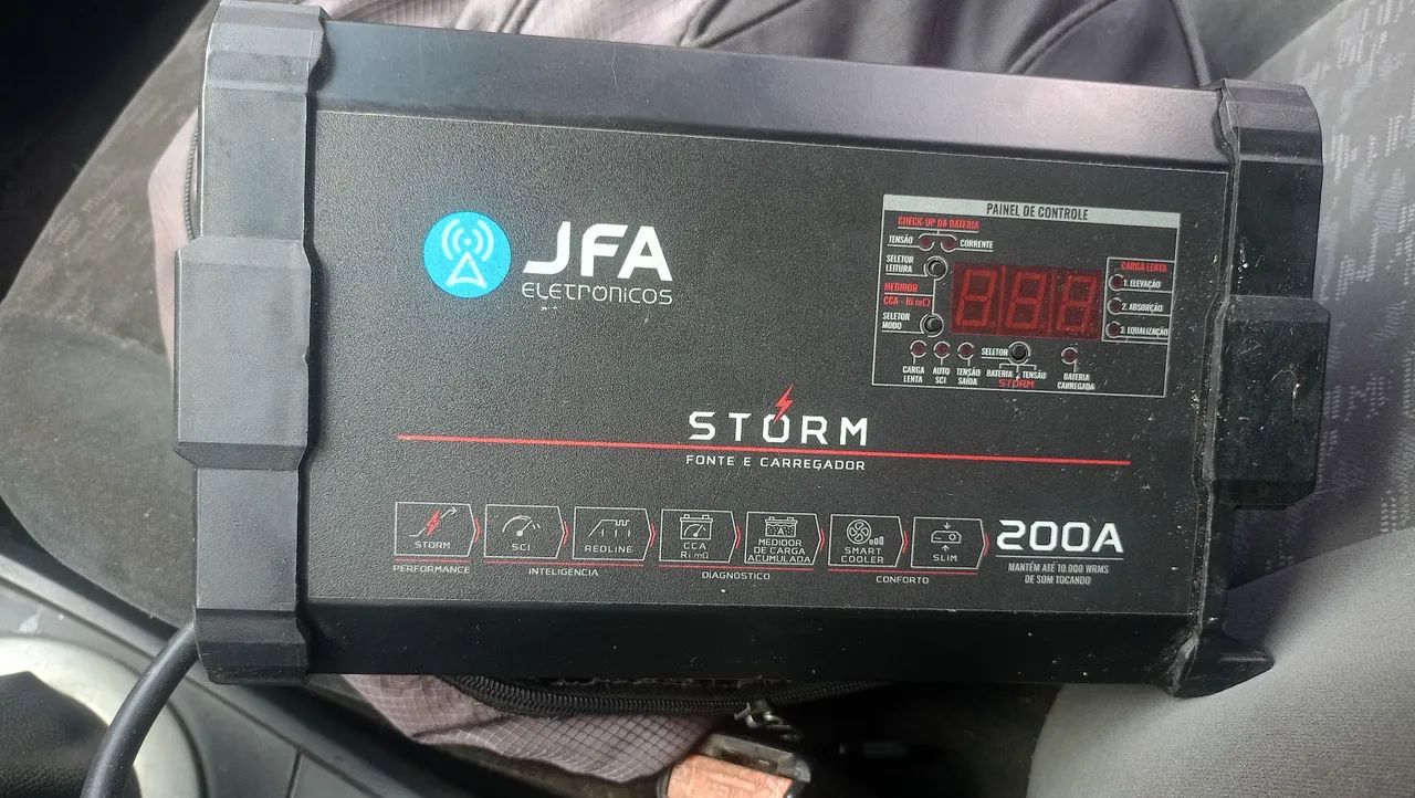 Fonte JFA 200 amperes 