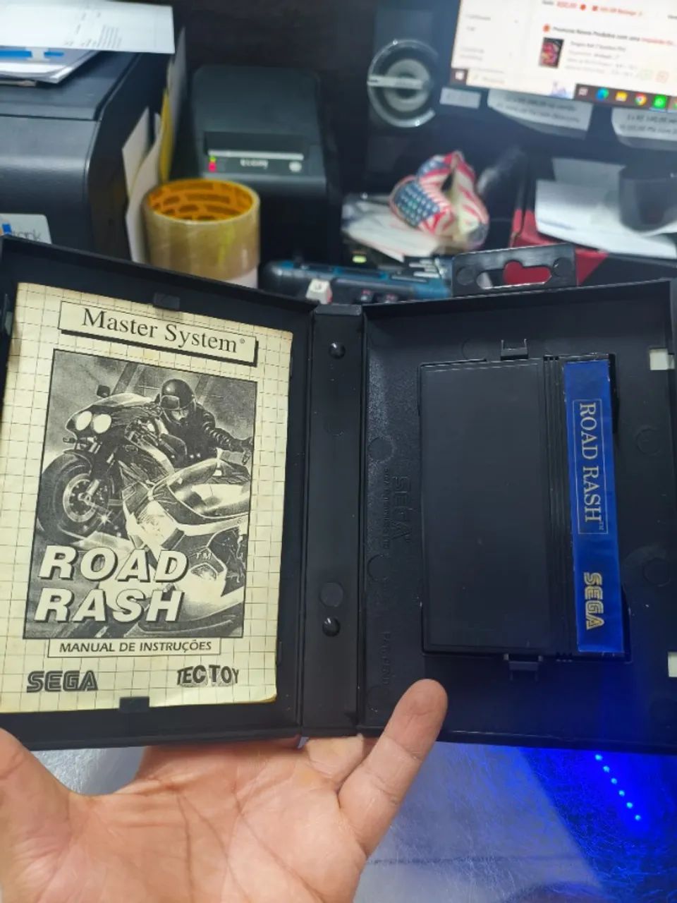 Road Rash Master System - Foto 3