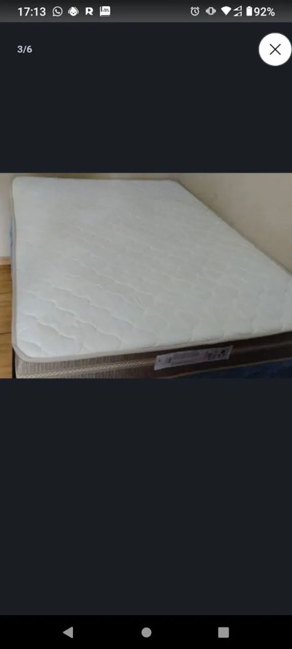 Colchão de casal usado só 1 mês  - Foto 3