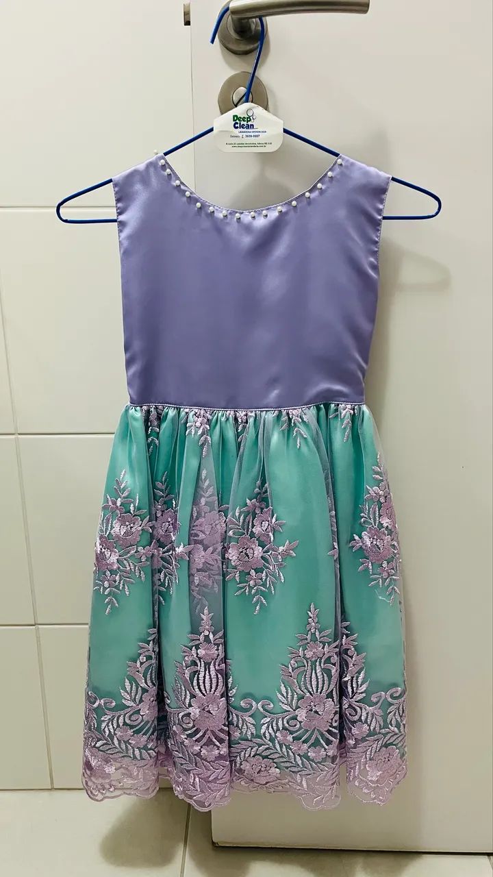 Vestido infantil tamanho 8