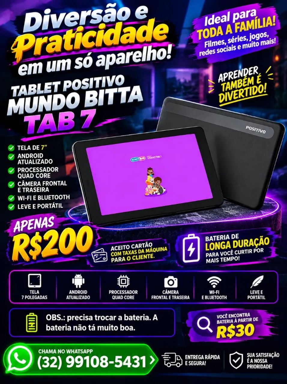 Tablet Tab7 Leia Tudo
