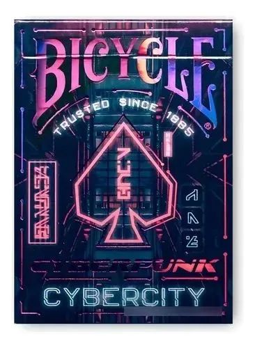 Baralho Bicycle Cyberpunk Cybercity