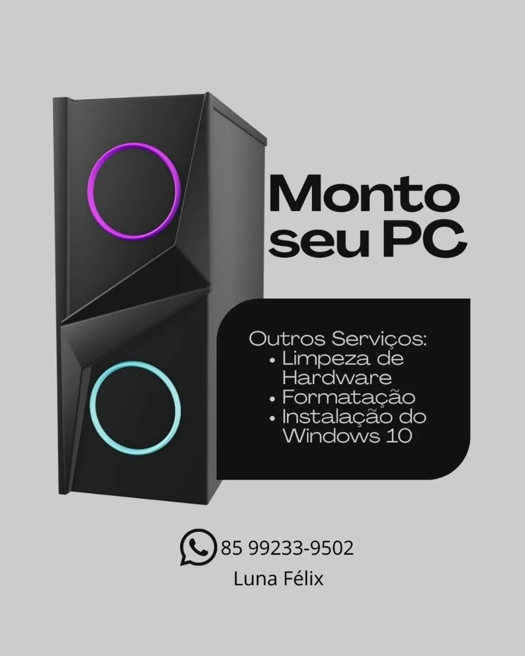Serviços básicos de informática