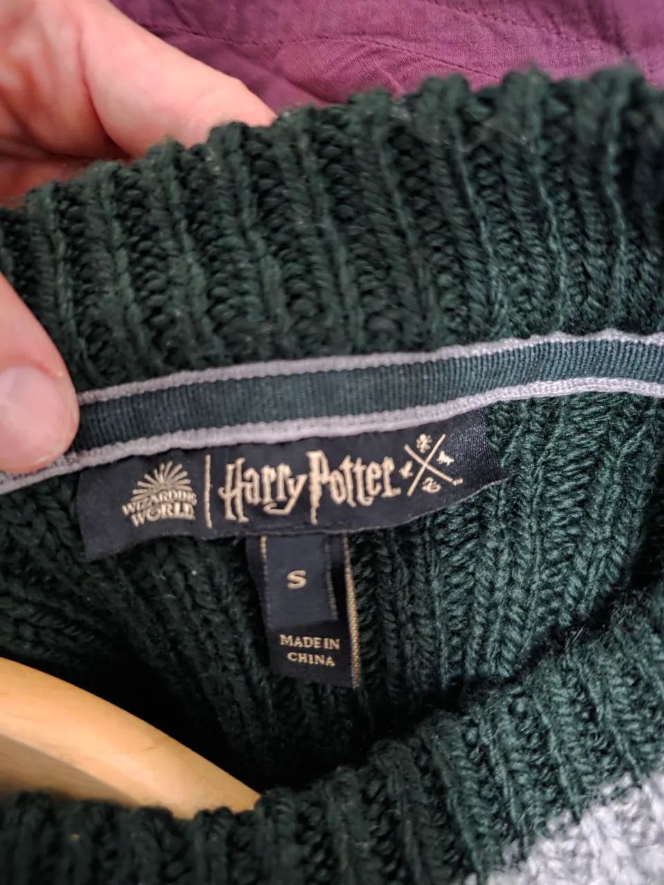 Sueter Harry Potter sonserina Universal Studios  - Foto 4