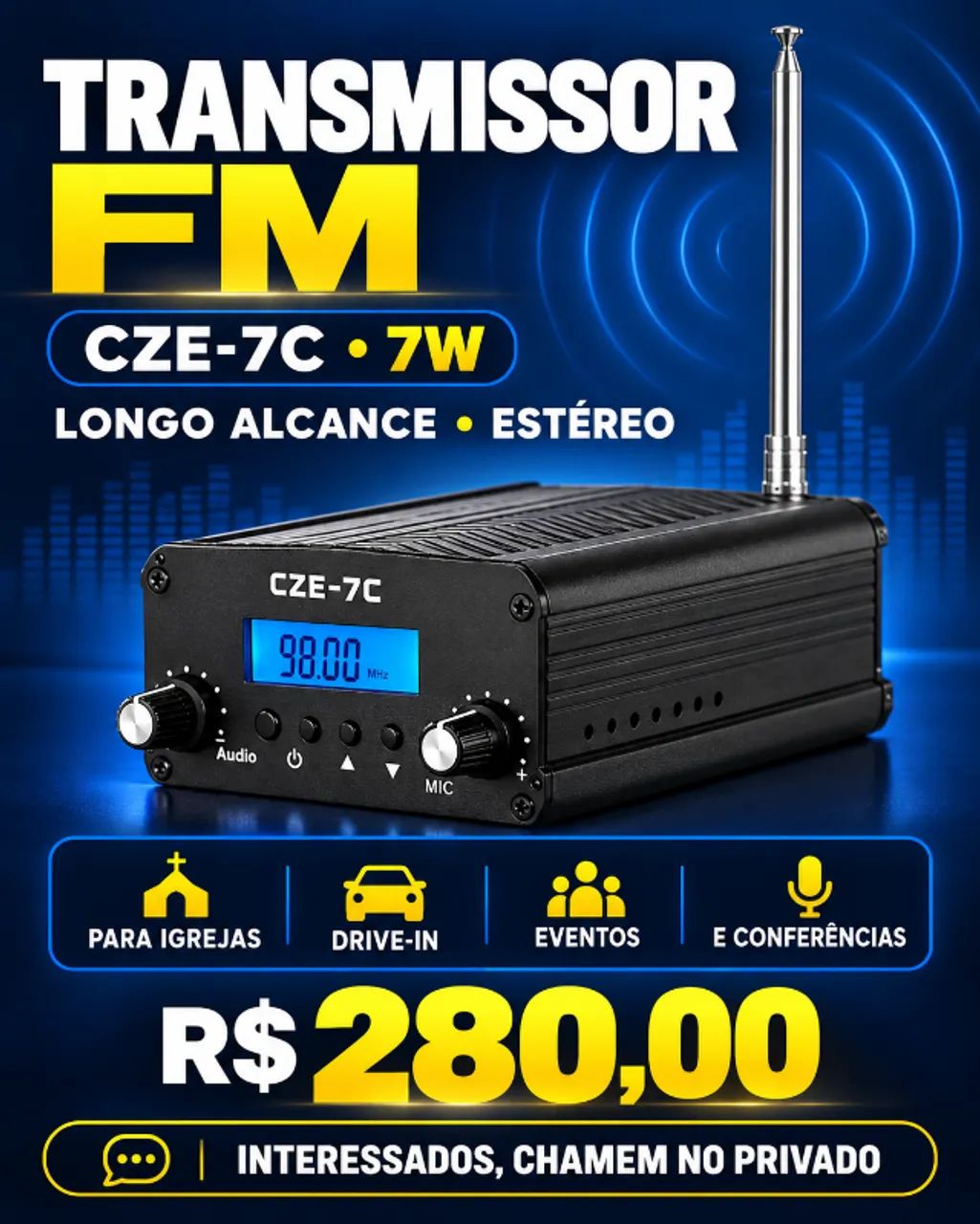 Transmissor de Fm 
