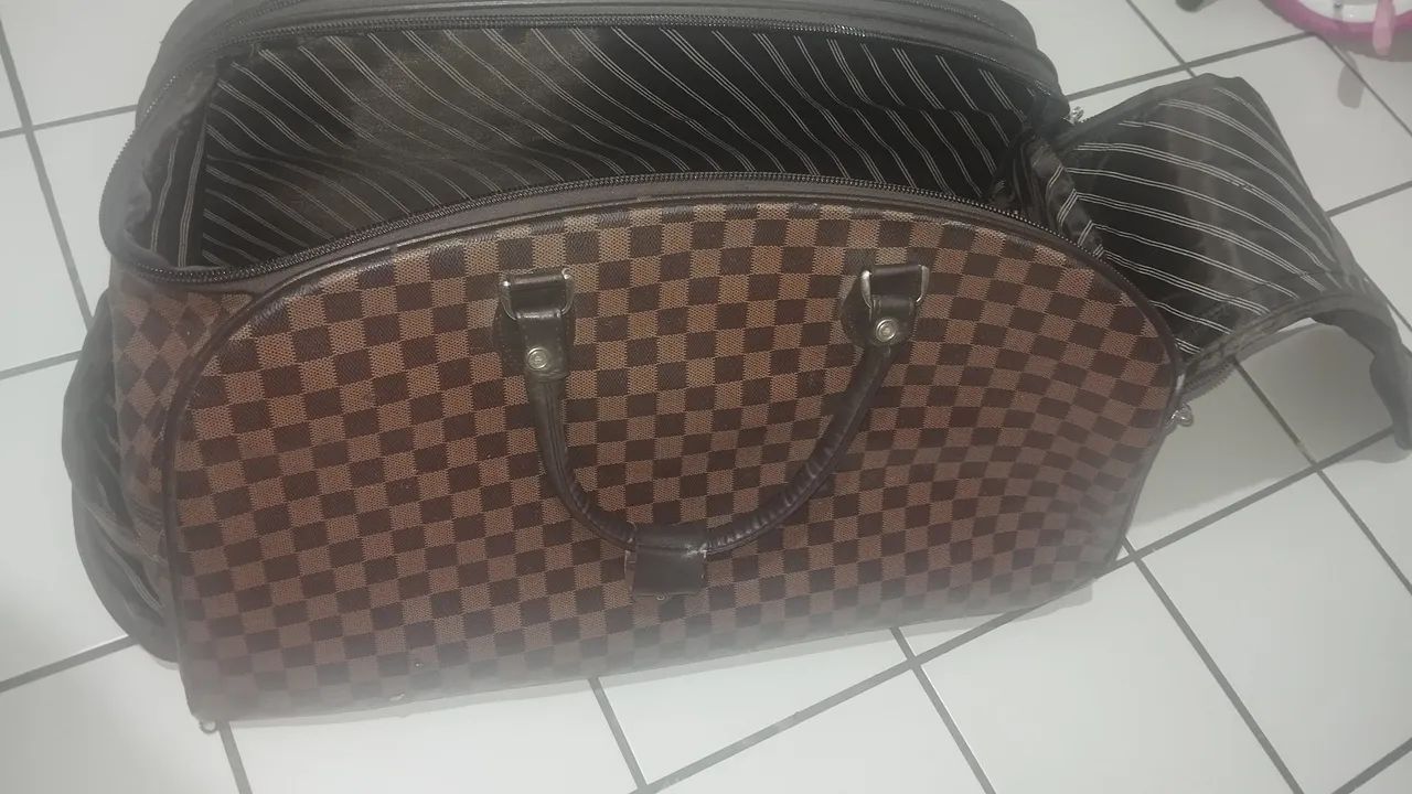 Bolsa mala de viagem com rodinhas 