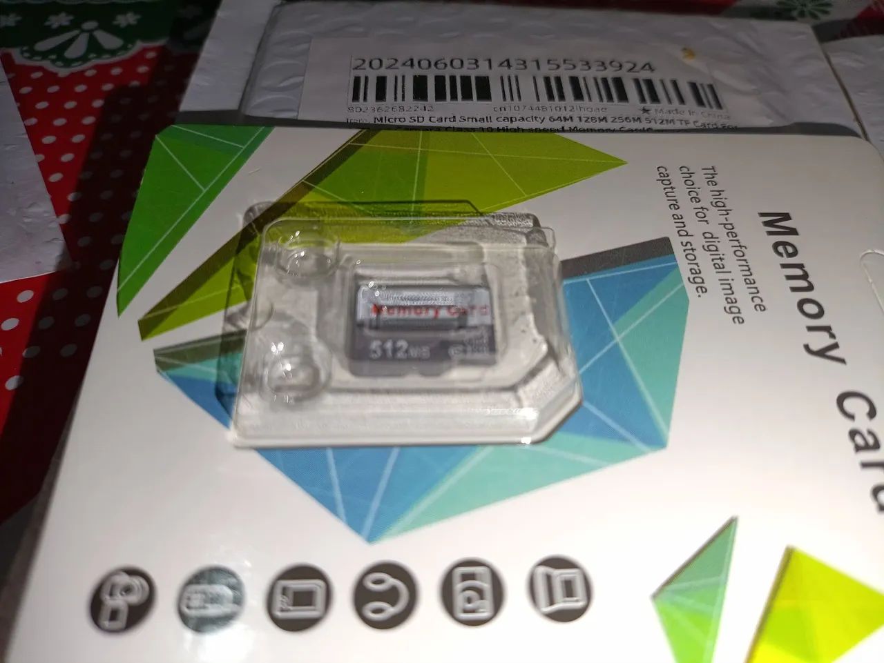 3 Cartão de memória 512MB Memory Card. - Foto 3