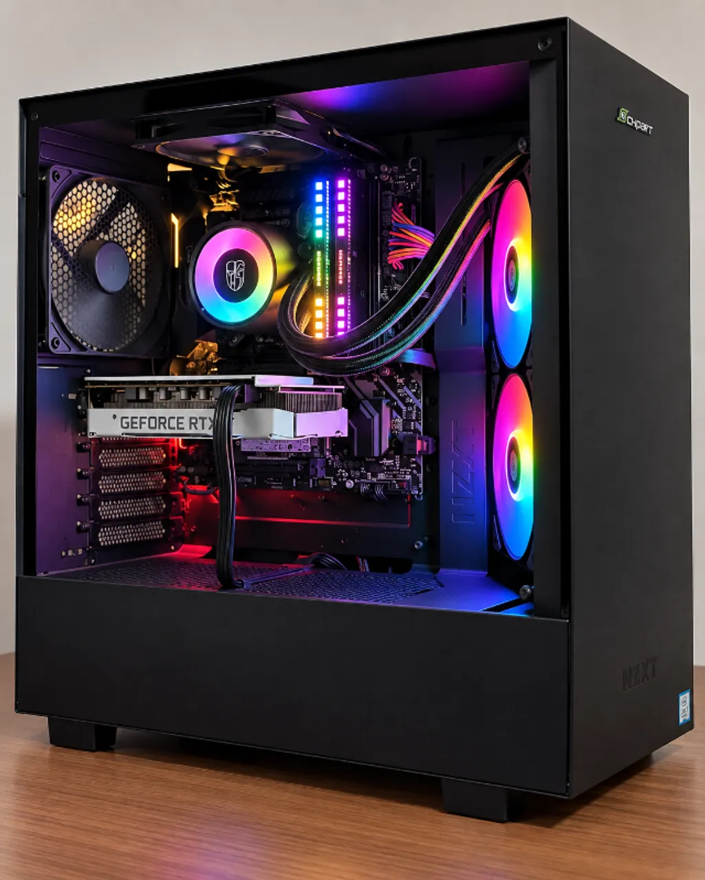 PC GAMER COMPLETO RTX 3060 TI + RYZEN 7 5700X + MONITOR 180HZ DE