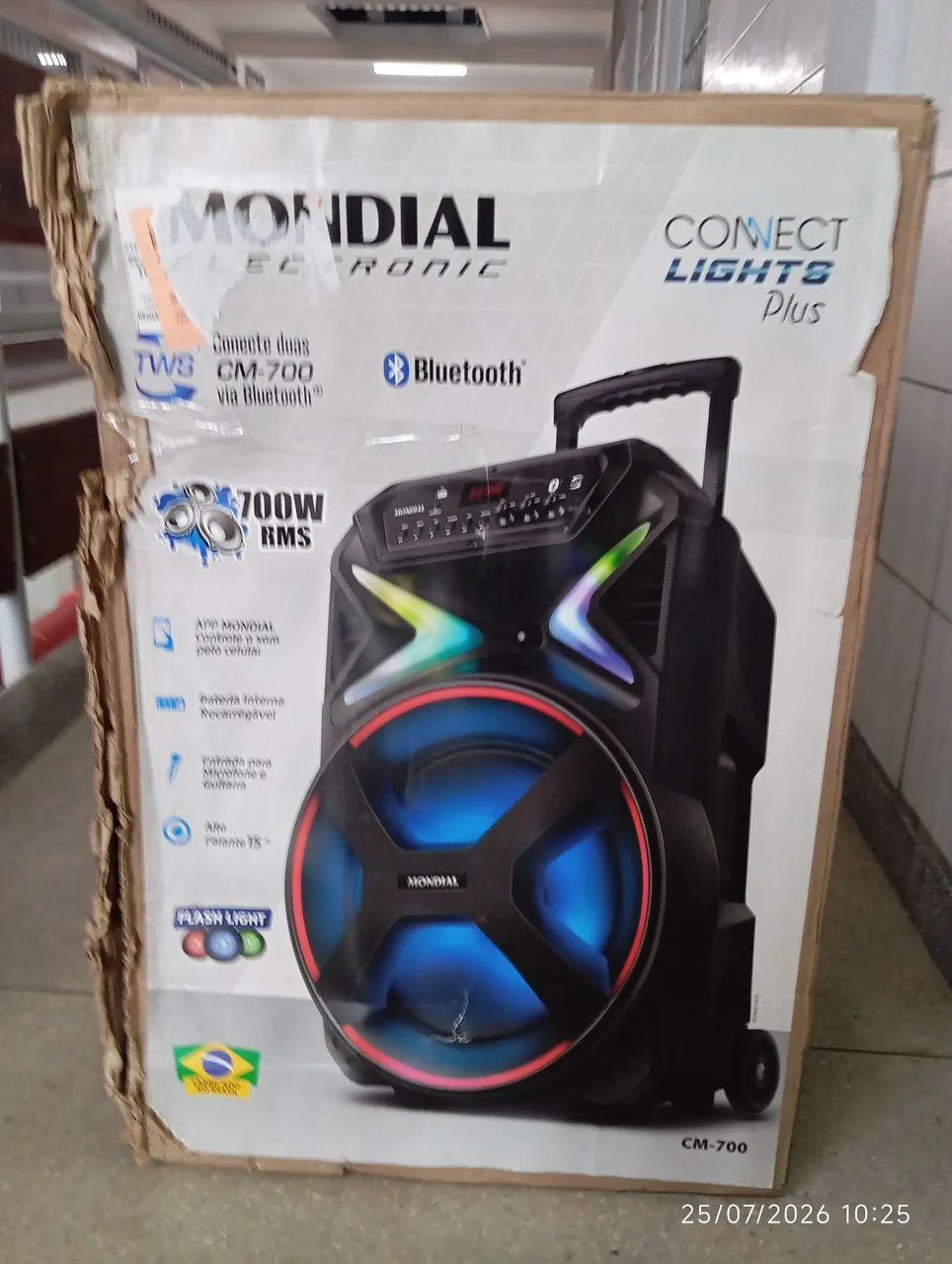 caixa de som mondial 700w