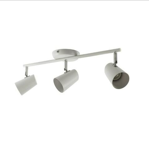 Arco Spot Short 3 Lâmpadas GU10 Branco 48x15x15cm - Foto 4